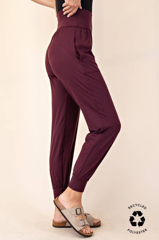 Butter Soft Solid Jogger with Pockets - Plus Size
