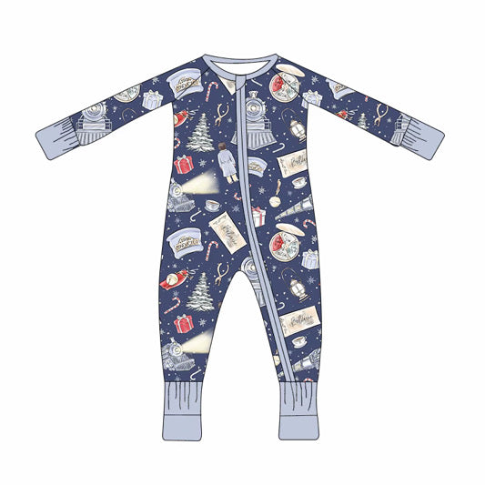 Christmas Express Bamboo Zippy