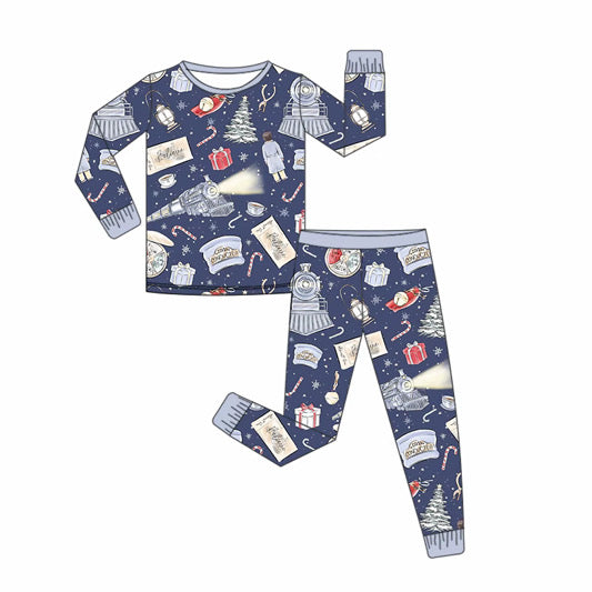Christmas Express Bamboo 2PC Set