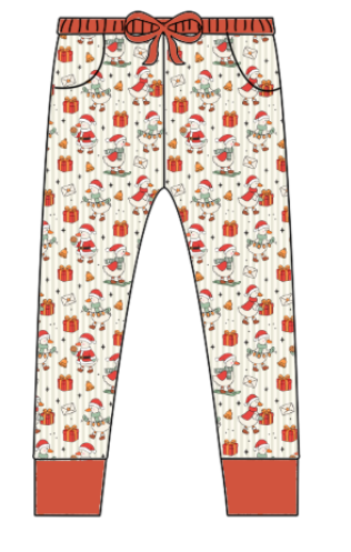 Silly Goose Christmas Bamboo Adult Pants