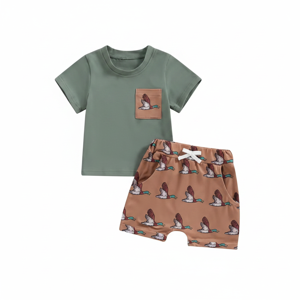 Boys - Mallard Shorts Set