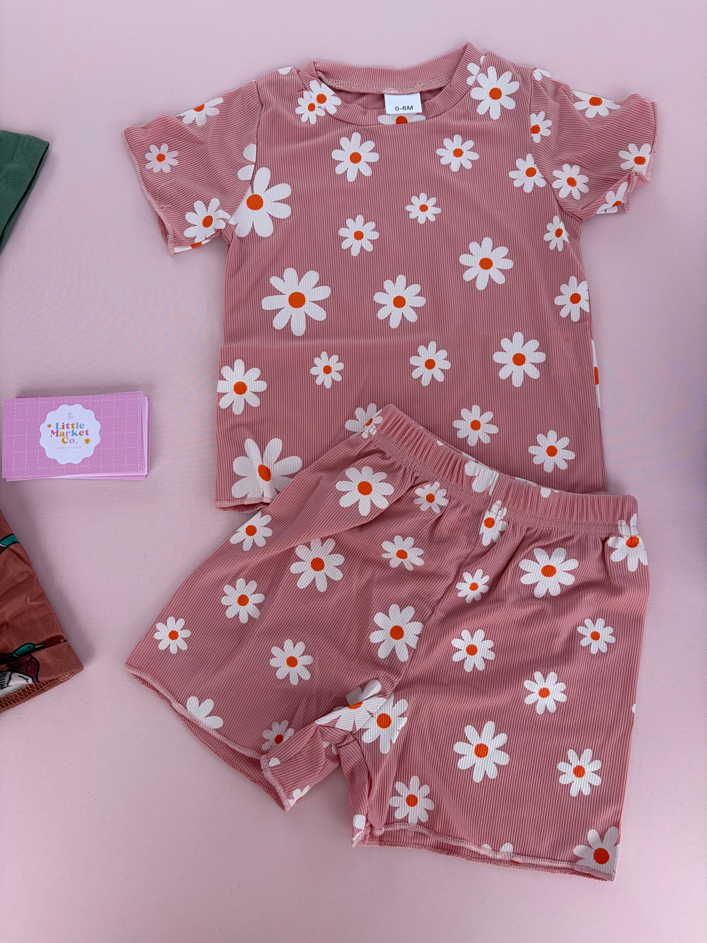 Girls - Pink Daisy Set
