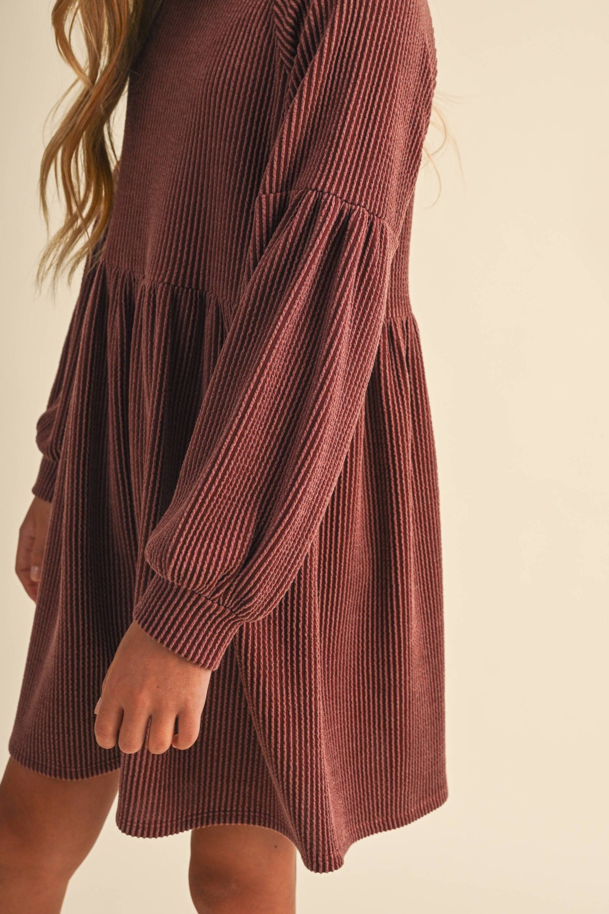 TWEEN BABYDOLL KNIT DRESS
