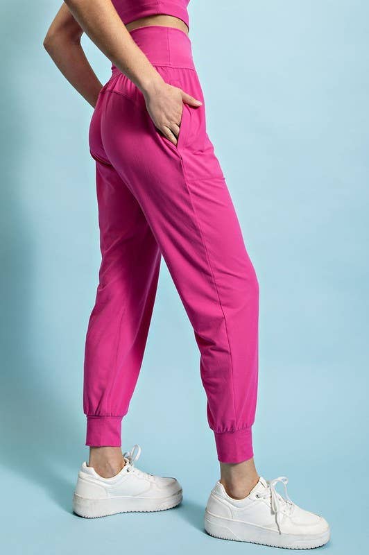 Butter Soft Solid Jogger with Pockets