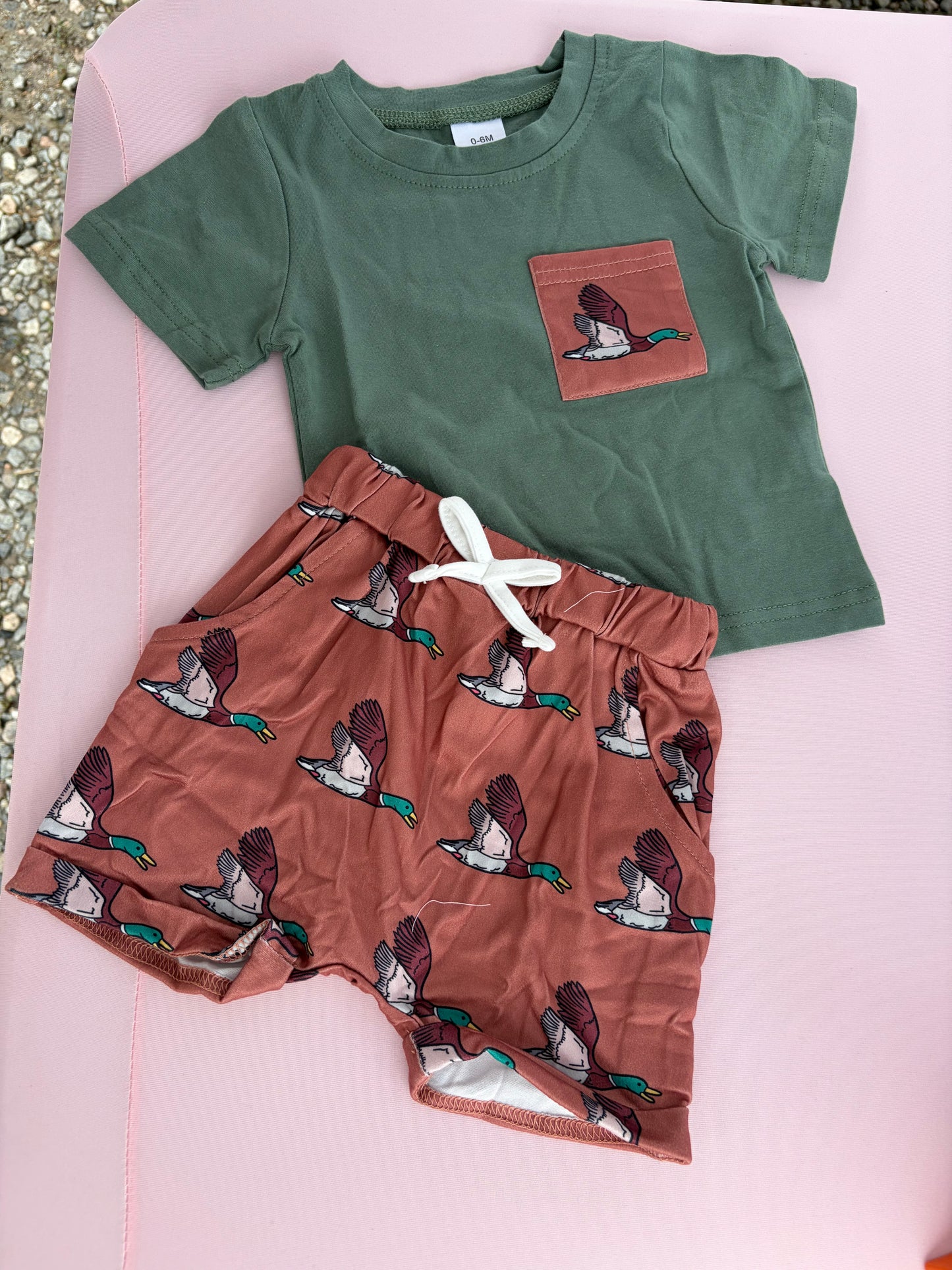 Boys - Mallard Shorts Set