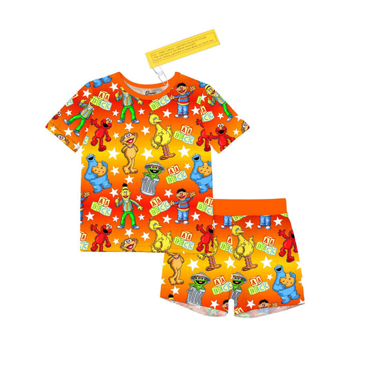 4T - ABC Crew Short Sleeve & Shorts Set