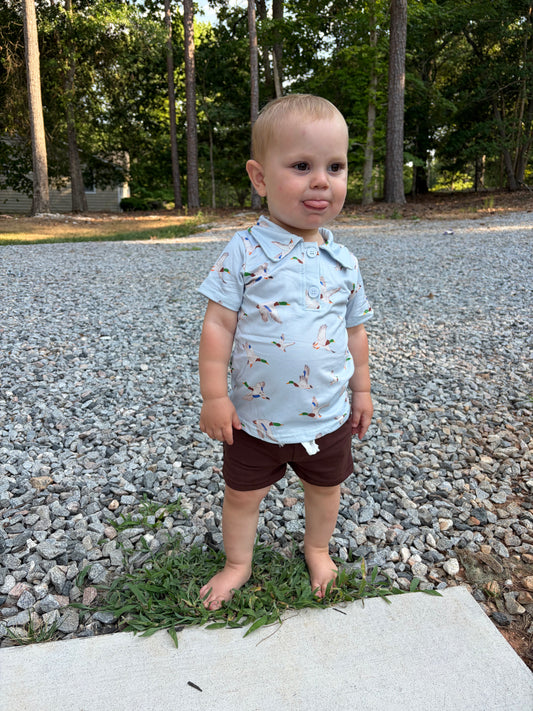 Boys - Duck Shorts Set