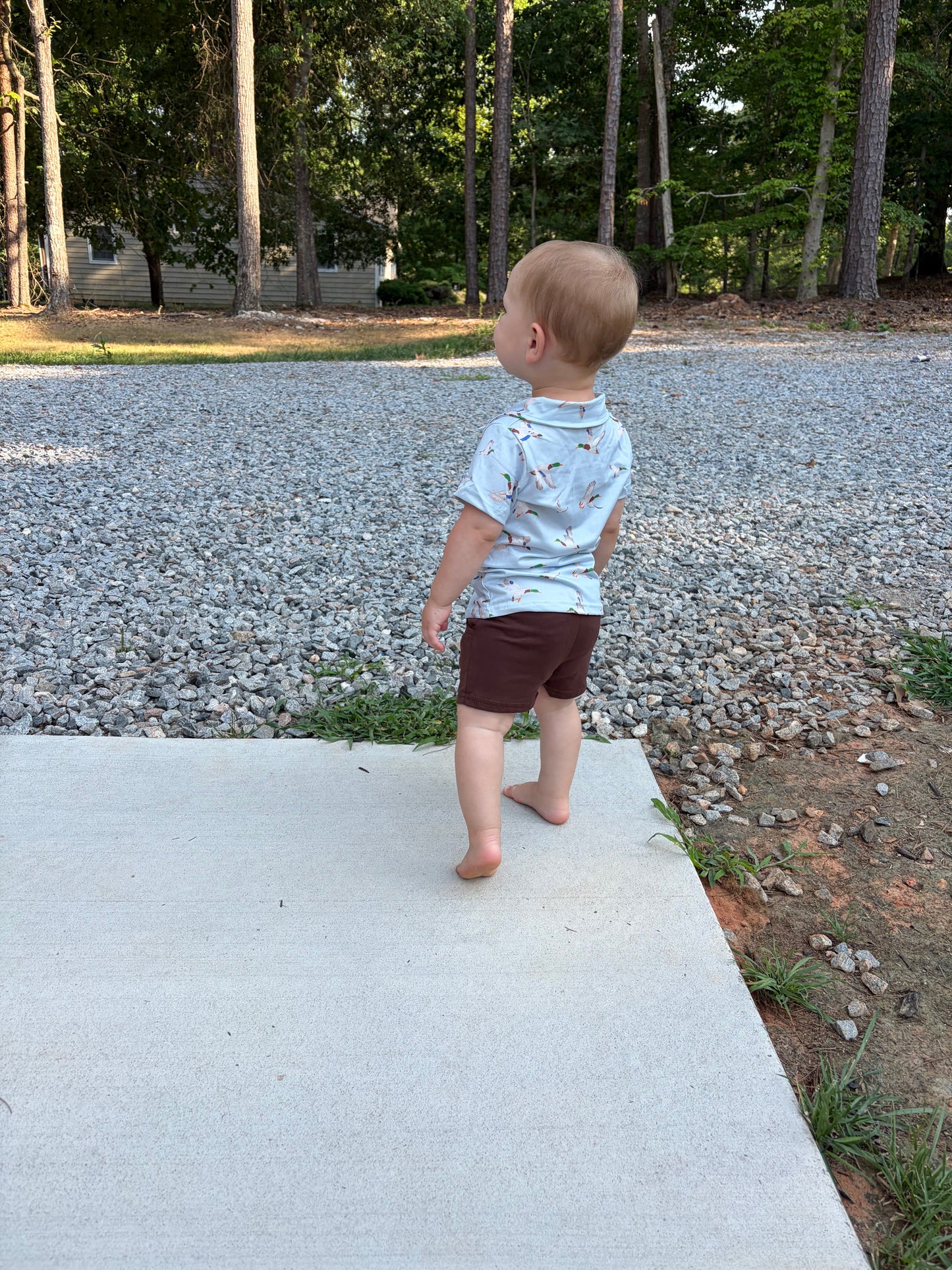 Boys - Duck Shorts Set