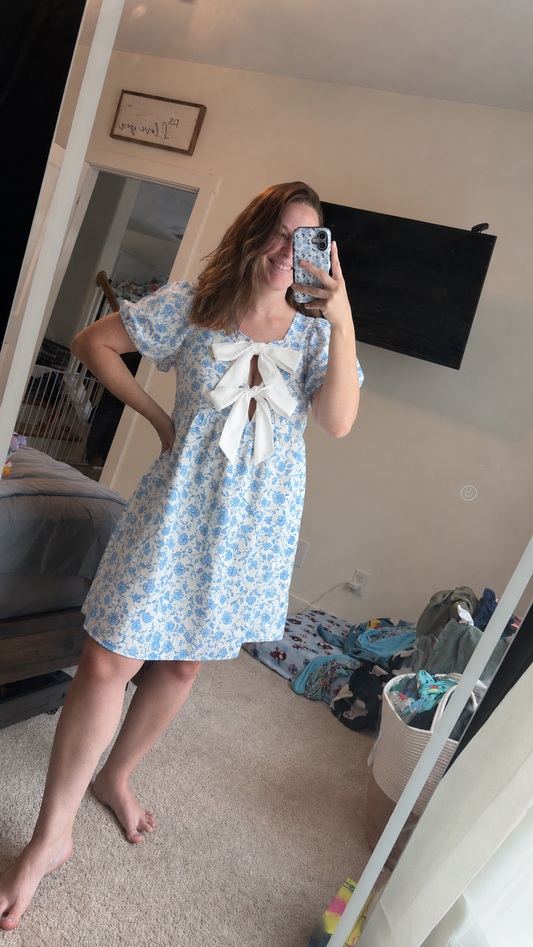 Floral Bow Dress