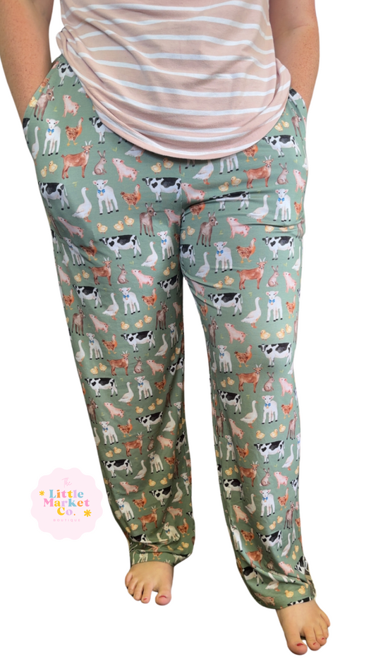 Farmyard Friends Adult Lounge Pants