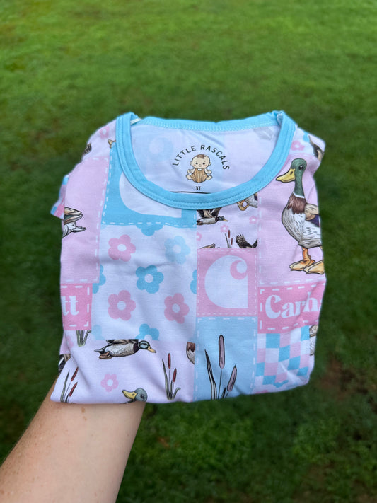 Pink Duck Patchwork
